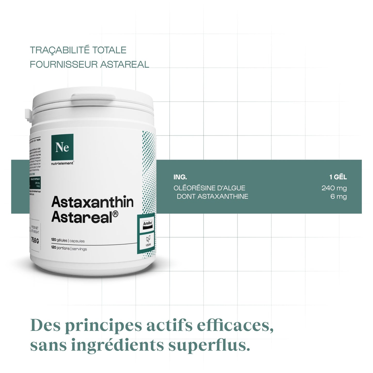 Astaxanthine Astareal® - 6mg