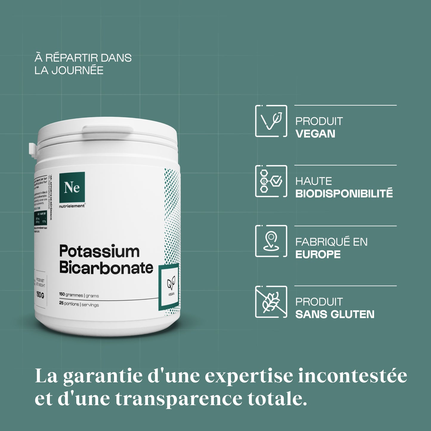 Bicarbonate De Potassium en poudre
