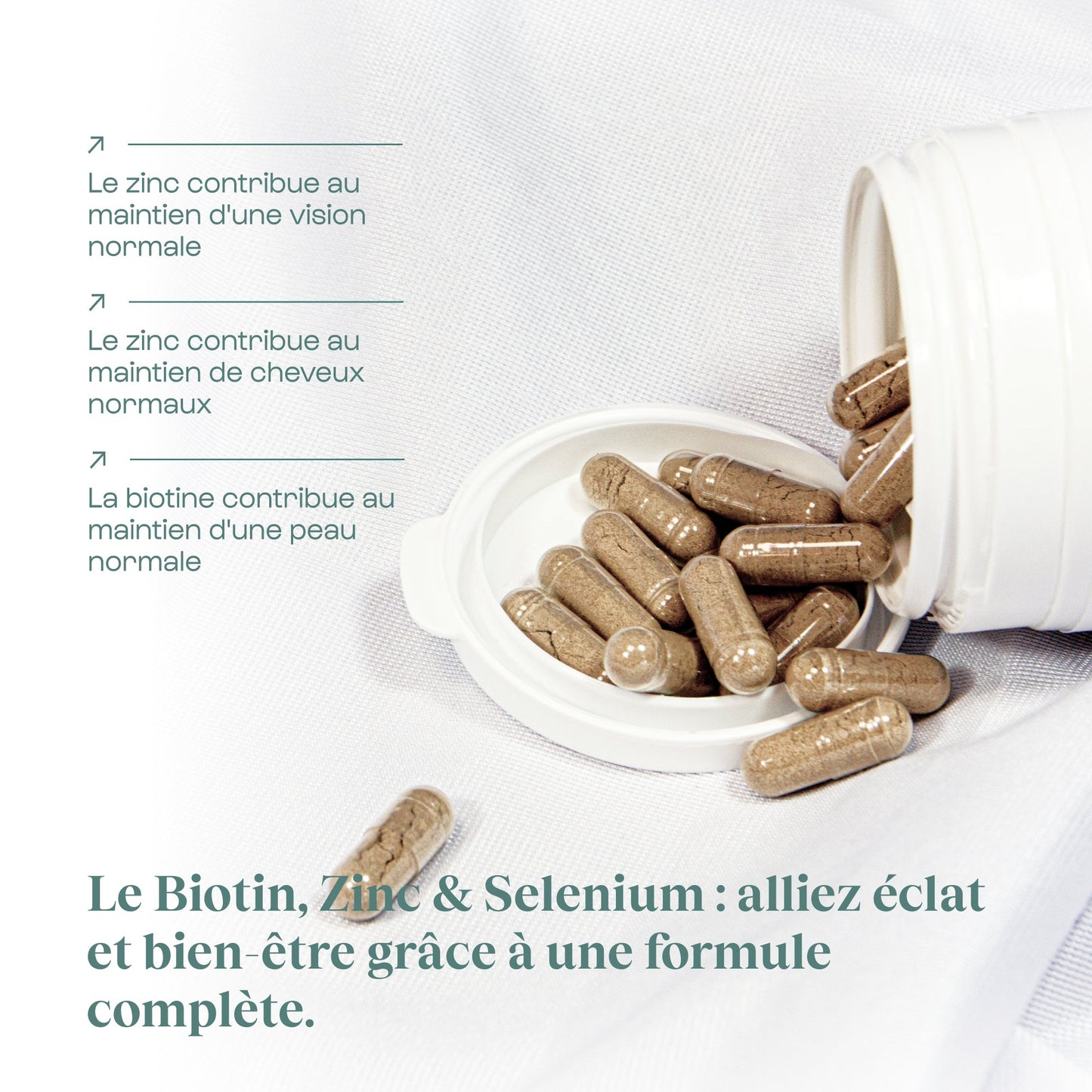 Hair Skin Nails (Biotine, Zinc & Sélénium)