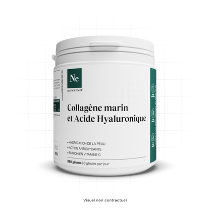 Collagène et Acide Hyaluronique en gélules