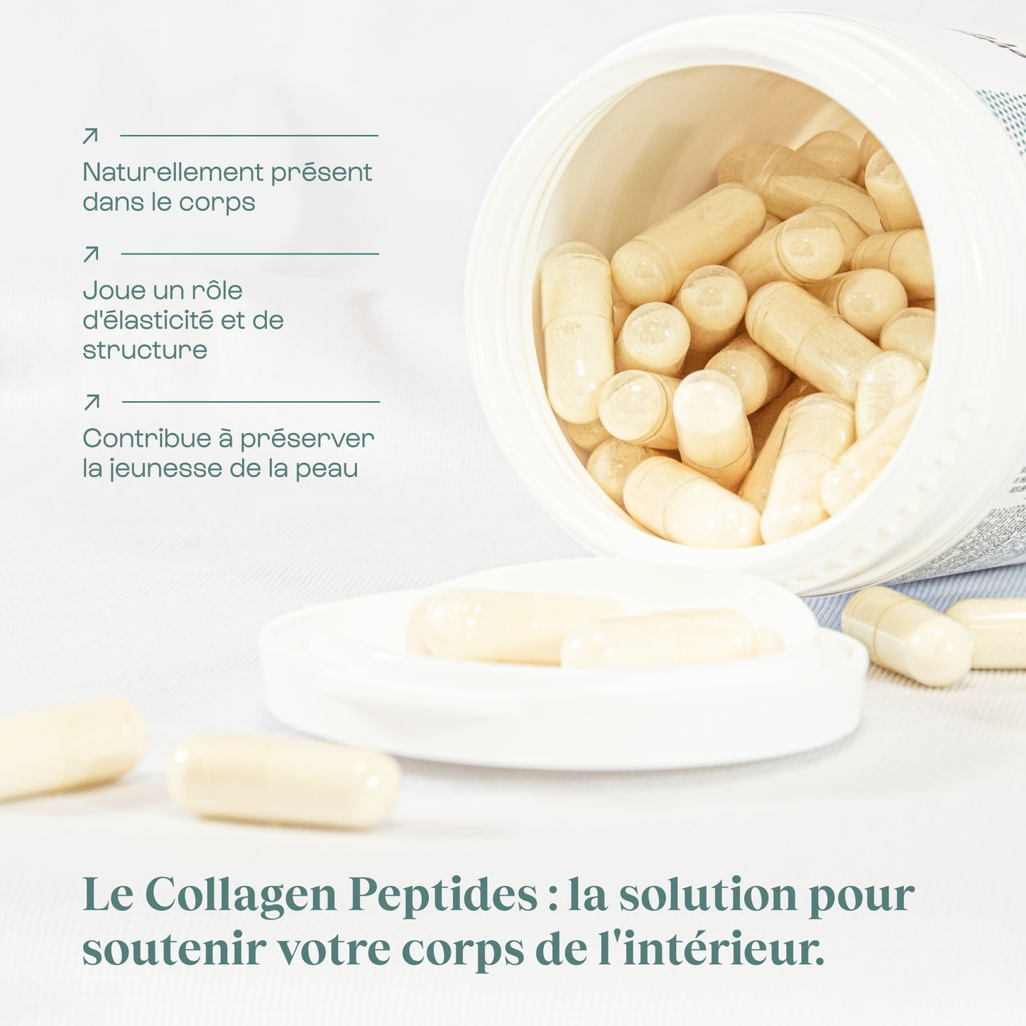 Peptides de Collagène en gélules