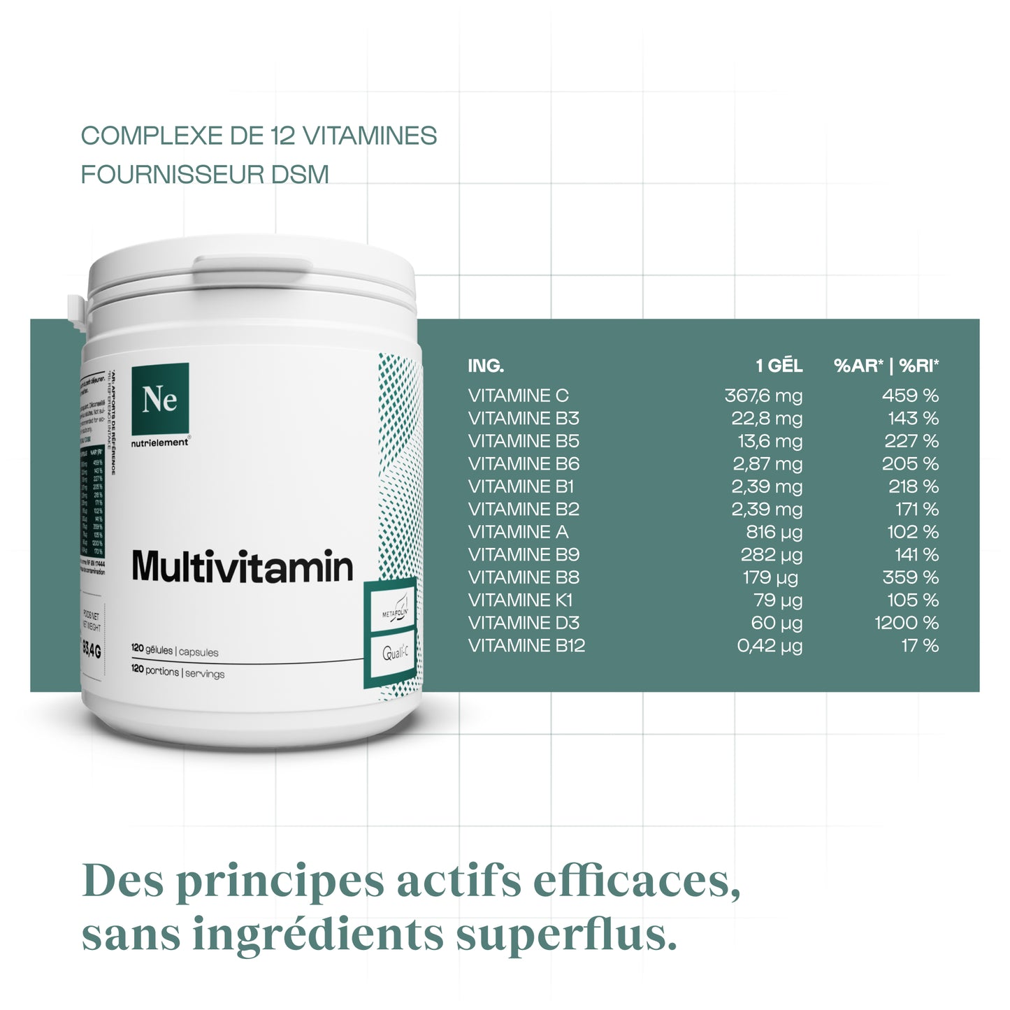 Multivitamines en gélules