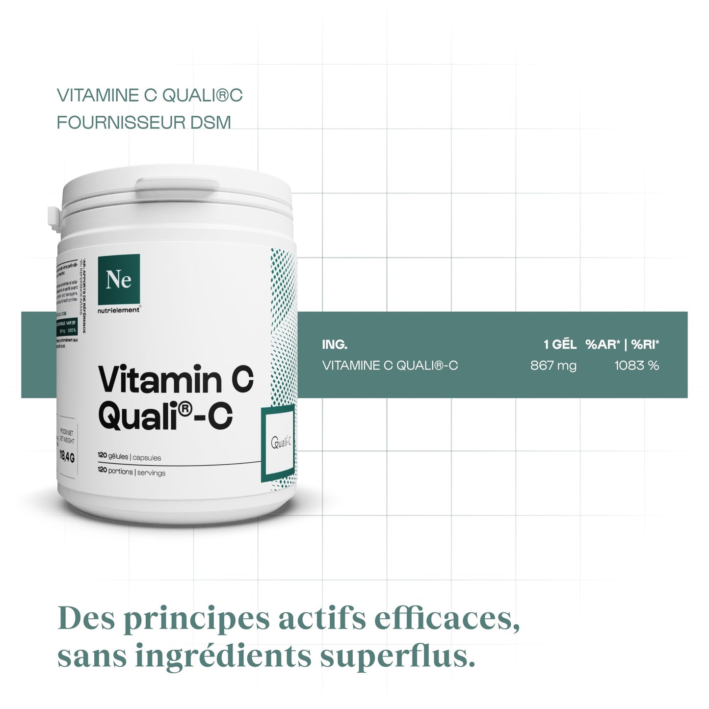 Vitamine C Quali®C en gélules